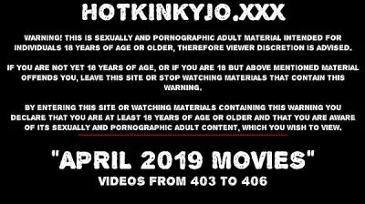 April 2019 hotkinkyjo site news extreme anal prolapse, coma, dildos, fisting