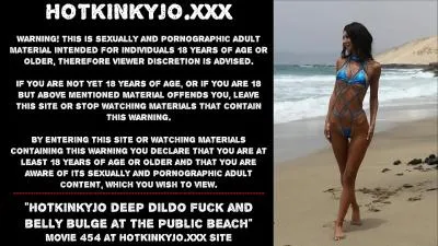 Hotkinkyjo beach fuck