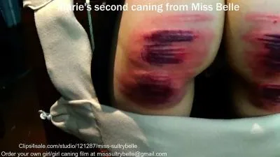 Maries first caning