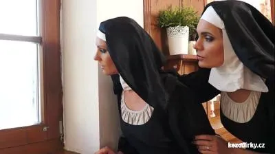 Catholic nuns and the monster